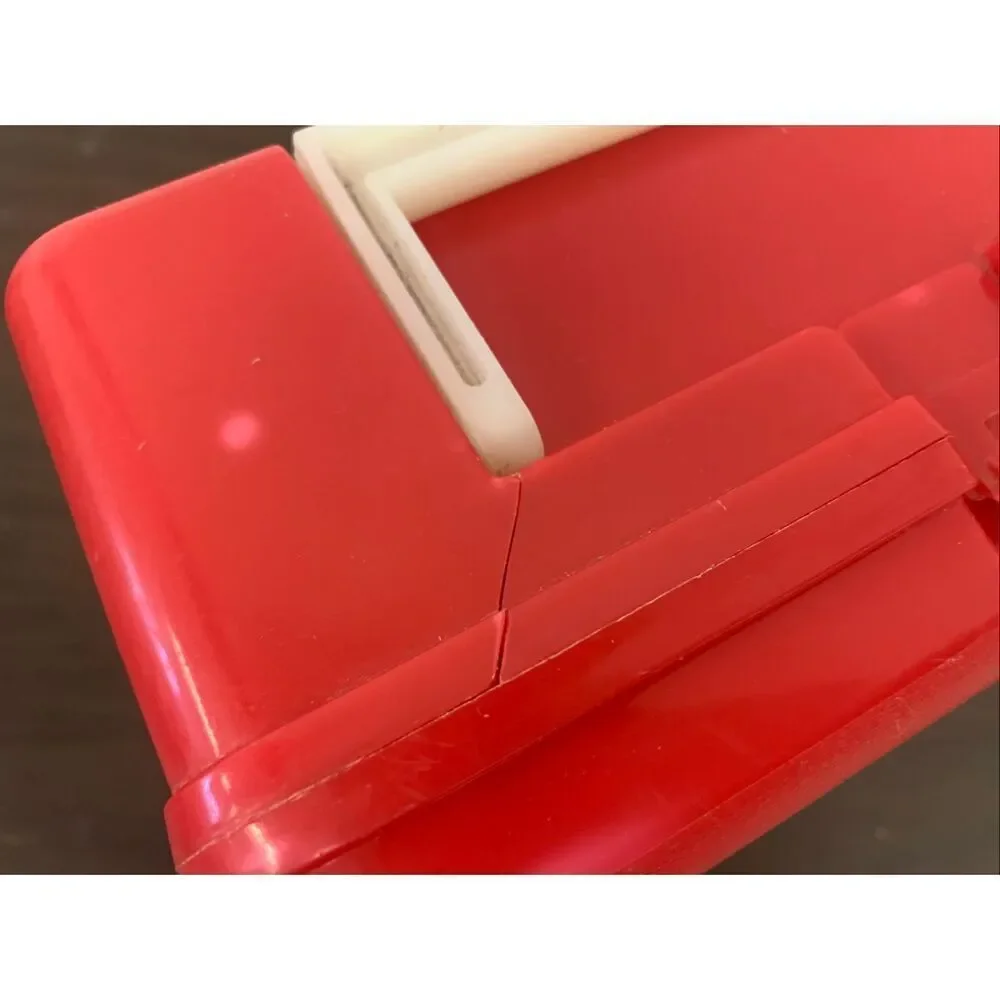 Vintage 1995 The Amazing Spider-Man Red Plastic Lunchbox Only